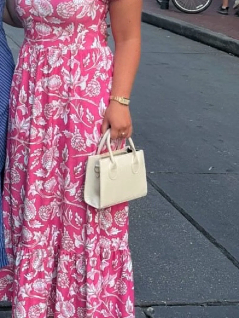 Off white clutch crossbody purse